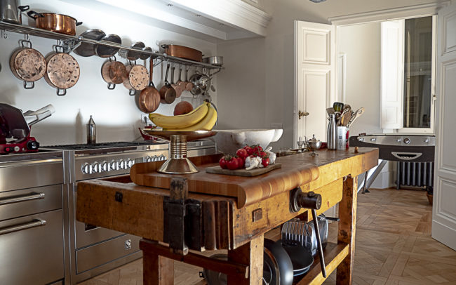 Parquet Quadrotte Versailles kitchen room